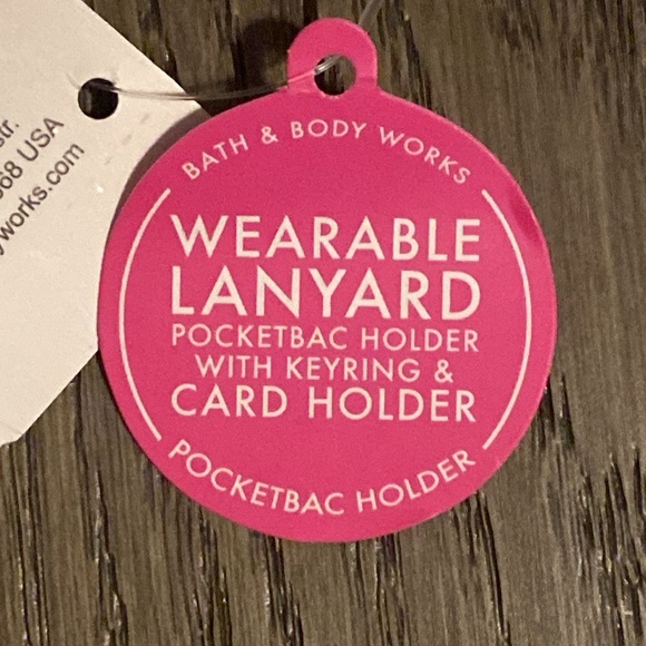 Wearable Lanyard Pocketbac Holder
Bath and Body Works - Picture 6 of 6